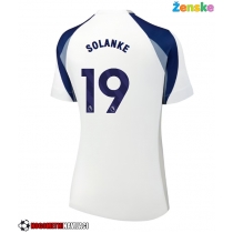 Ženske Nogometnih dresov Tottenham Hotspur Dominic Solanke #19 Domači 2025-26 Kratki rokavi